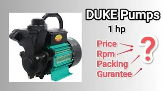 Duke 1 hp mini pump full unboxing and review. 
