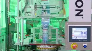 Axon SLX High-Speed Shrink Sleeve Applicator Sleeving Full Bottle and Cap | ProPac.com
