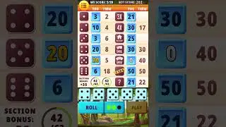 Yatzy Classic Gameplay #games #playbingo #yatzy #dice #dicegames #yahtzee #dicerollingfun #dicegame
