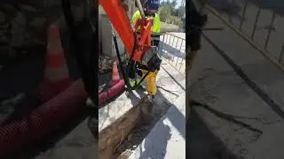 Puesta a punto en Tecomahi de martillo SB 152 Epiroc.