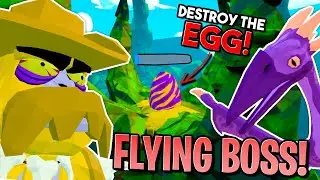 How To Beat The NEW FLYING DINO BOSS In UG VR!