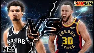 WARRIORS vs SPURS - Full Game - November 12, 2025 | NBA 2K26