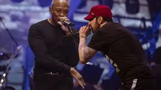 Dr Dre and Eminem on a drill beat sound too hard (forget about dre)