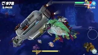 Win Buzz (Helicoprion) Contest Eat Humans in Harbor Special Map #4 - Hungry Shark World
