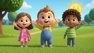 🌈 Hello Happy Day! | Fun Morning Song for Kids & Toddlers🎵 Action Song |Dance & Play Nursery Rhyme
