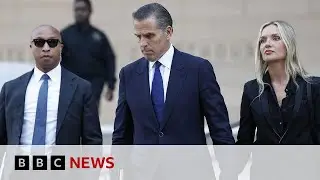 Hunter Biden makes last-minute guilty plea in tax case | BBC News