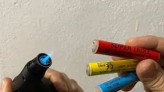 Test petarde Buldog Super Troll show show 120  Test gramaj 0,5g Test Firecracker  Fire Show 💣