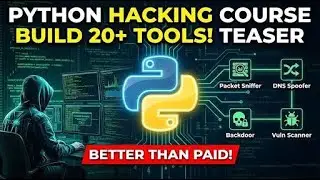 Don't Buy Courses! Build 20+ Hacking Tools with Python (Free)