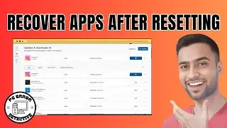 How to Recover Apps After Resetting Windows 10