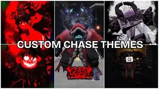 EVERY GUEST 666 SKIN WITH A CUSTOM CHASE THEME | Roblox Forsaken