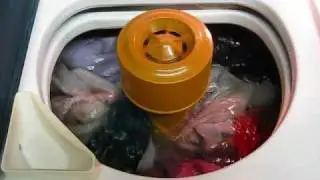 1968 Kenmore Washer With Rotoswirl Agitator Washing