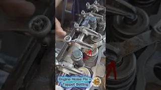 Engine Tappet Setting 🔥 | Smooth Engine Sound #ytshorts #shorts #shortsfeed #reels #youtubeshorts