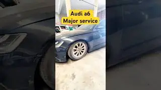 Audi A6 major service video