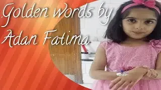 golden word(learn with Adan)#viral