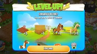 LEVEL 37 | Hay Day Gameplay | Baby Farm Level 37 🧚🏻