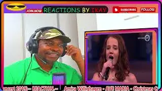 SUPER CHAT REQUEST!! Amira Willighagen _ Ave Maria - Christmas Concert 2019 #react #amirawillighagen