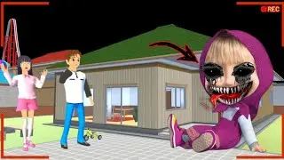 A new horror DOLLS MASHA SCARRY😫 Yuta help mio‼️|| SAKURA SCHOOL SIMULATOR