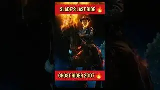 Carter Slade's Last Ride 🔥 Ghost Rider 2007 Edit #ghostrider #fire #nicolascage