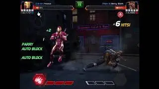 Ironman Infinity War Auto block Blade Test - Marvel Contest of Champions