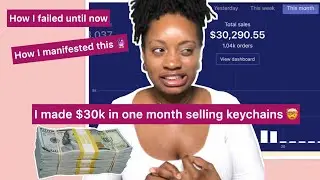 HOW I MADE $30,000 IN ONE MONTH SELLING KEYCHAINS| HOW I'VE LEARNED FROM FAILURE| ENTREPRENEUR LIFE