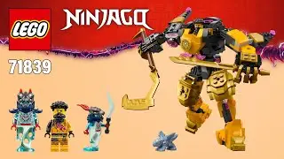LEGO NINJAGO Dragons Rising Arin's Spinjitzu Battle Mech (71839) [213 element&oacute;w] Instrukcje budow...