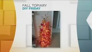 DIY Friday: Fall Topiaries