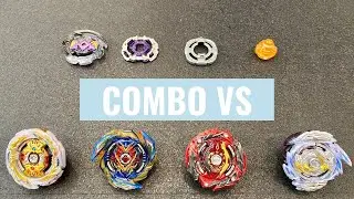 Hollow Lucifer II vs The Gauntlet | Beyblade Combo | Beyblade Burst Superking ベイブレードバースト ベイブレードコンボ