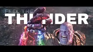 THUNDER! - AVENGERS ENDGAME | Imagine Dragons | MARVEL STUDIOS | EDiTiNG MACHiNE | MARVEL AMV
