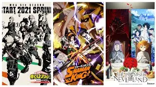 Top 10 Most Anticipated Anime of 2021 #Shorts