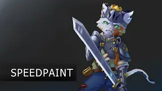 The king is fighting –Speedpaint [Krita]