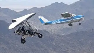 Can a Trike & Cessna 172 Fly Together?