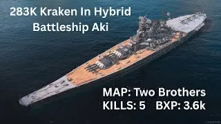 Legendary Battleship Aki Can turn the tides of a losing game in WoWsl