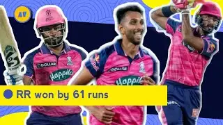 ● RR vs SRH || RR won by 61 runs || ipl 2022 live updates ||