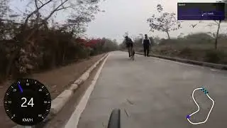 STRAVA KOM HUNTING!! 🚴🤝, Vadsar Cycling Track Vadodara.