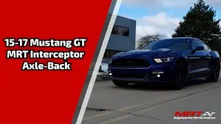 2015-17 Mustang GT MRT Sport Touring Axle Back Exhaust