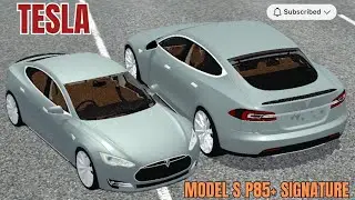 Мод BUSSID - TESLA MODEL S P85+ SIGNATURE