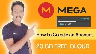 How to get 20GB mega storage for free | Hindi | By rafik
