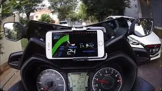 serpometer test ride xmax 250