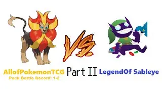 Pack Battle #4 VS. LegendOf Sableye! (Rematch)