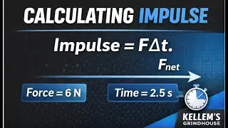 How to Calculate Impulse Using Net Force and Time | Grade 12 Physics
