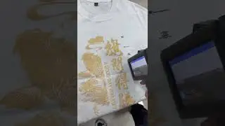 🎥&nbsp;How to Print Custom Logos on Clothes with a Handheld Inkjet Printer!&nbsp;🎨