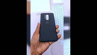 OnePlus 8 pro Black silicone case