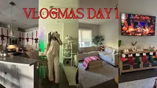 Vlogmas, день 1🎄❄️ - день из жизни + экскурсия по дому