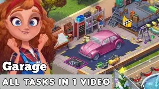 SUNNY HOUSE:GARAGE-ALL TASKS IN 1 VIDEO! #sunnyhousegarage