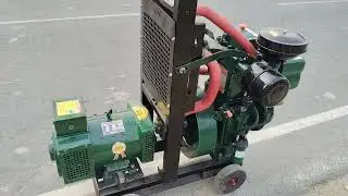 Field marshal diesel engine/7.5 kw full testing video#testing