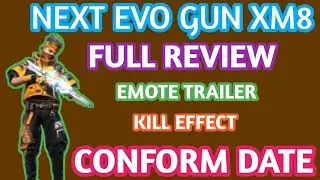 XM8 EVO GUN FULL REVIEW | FREE FIRE | FFF TAMILAN