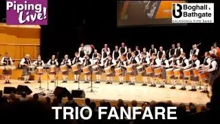Boghall & Bathgate Pipe Band Drum Corps - Trio Fanfare