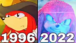 Evolution of Knuckles in Cartoons 1996 To 2022 (Sonic 2)
