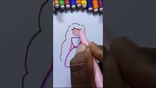 how to draw princess #shorts #art #drawing #girldrawingeasy