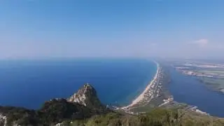 drone on montecirceo. stunning panorama